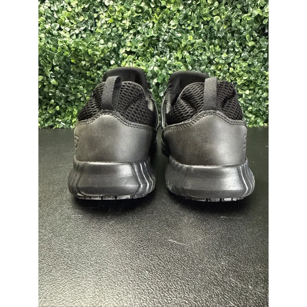 Non Slippery Memory Foam Work Shoes for Men Slip Resistant Work Size 8